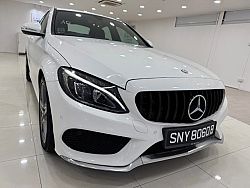 Mercedes Benz C200 Auto 2015 White